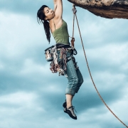 rock climbing